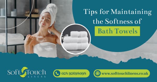 white bath towels